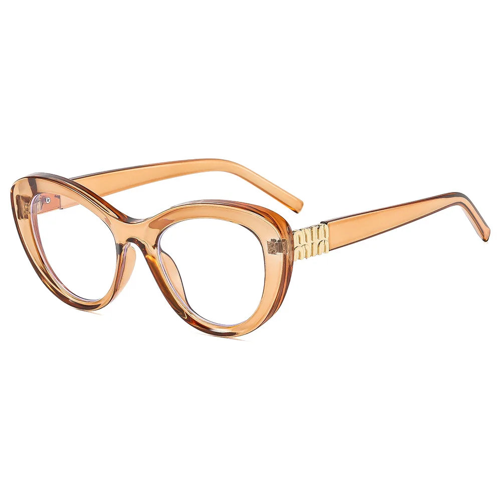 Oversized Collegiate Cat-Eye Frames
