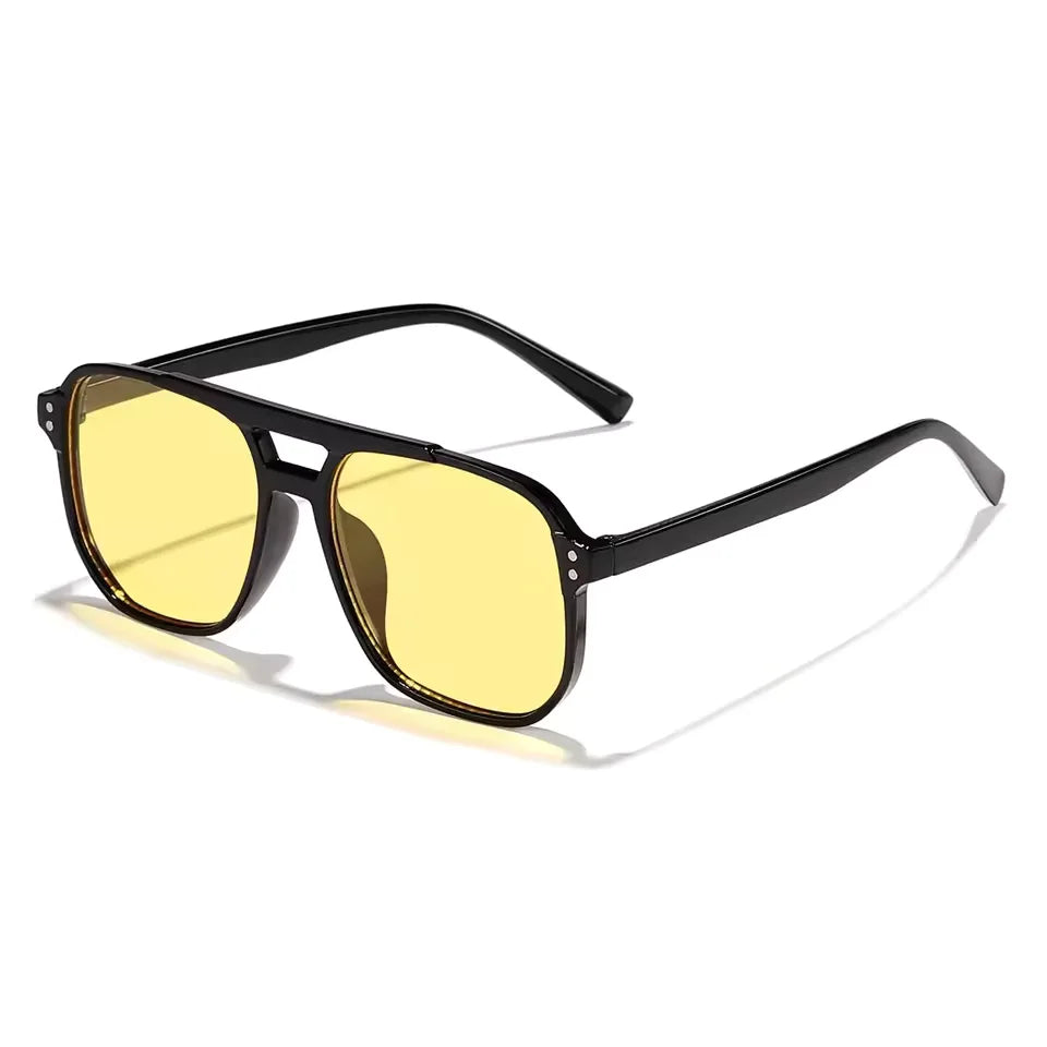 Oversized Vintage Square Sunglasses