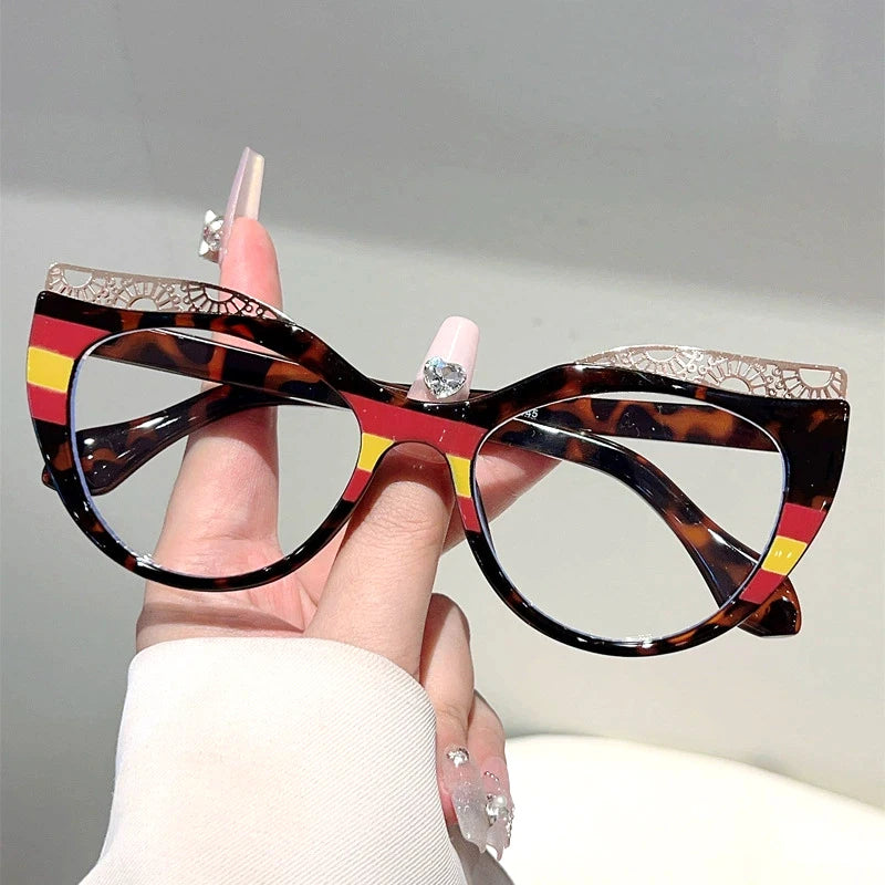 Vintage Lace Cat-Eye Glasses