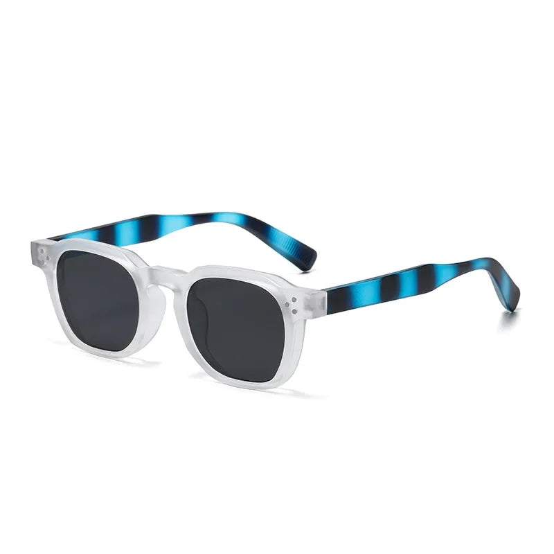 Vintage Rivet Square Sunglasses