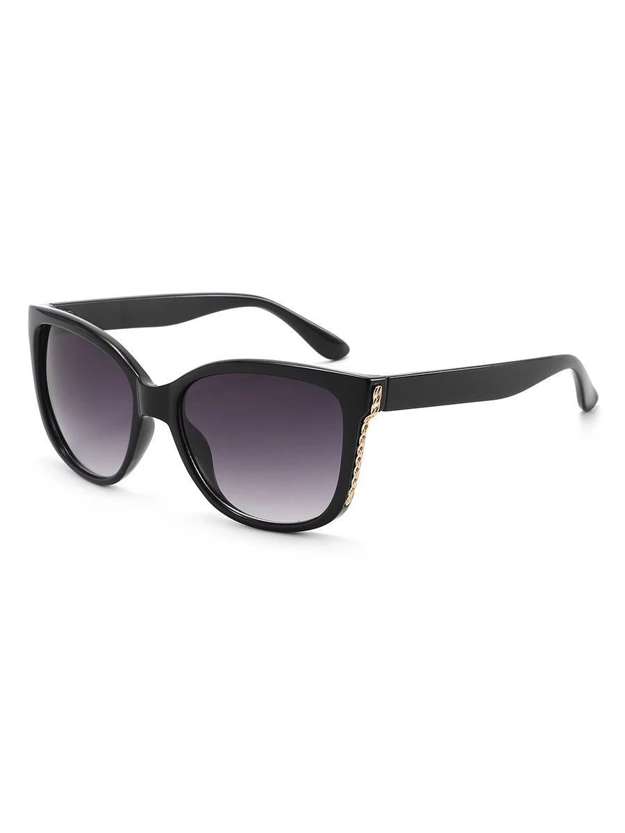 Vintage Gradient Cat-Eye Sunglasses