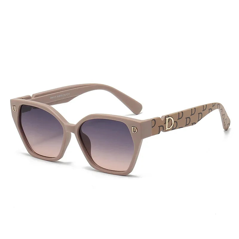 Retro UV400 Cat-Eye Sunglasses