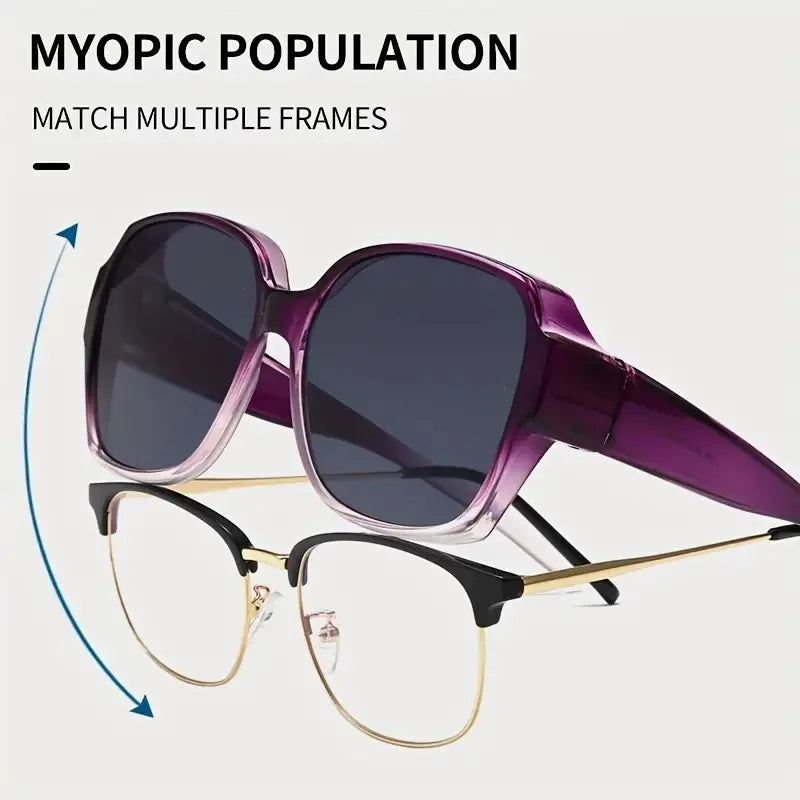 Vintage Fit-Over UV400 Sunglasses