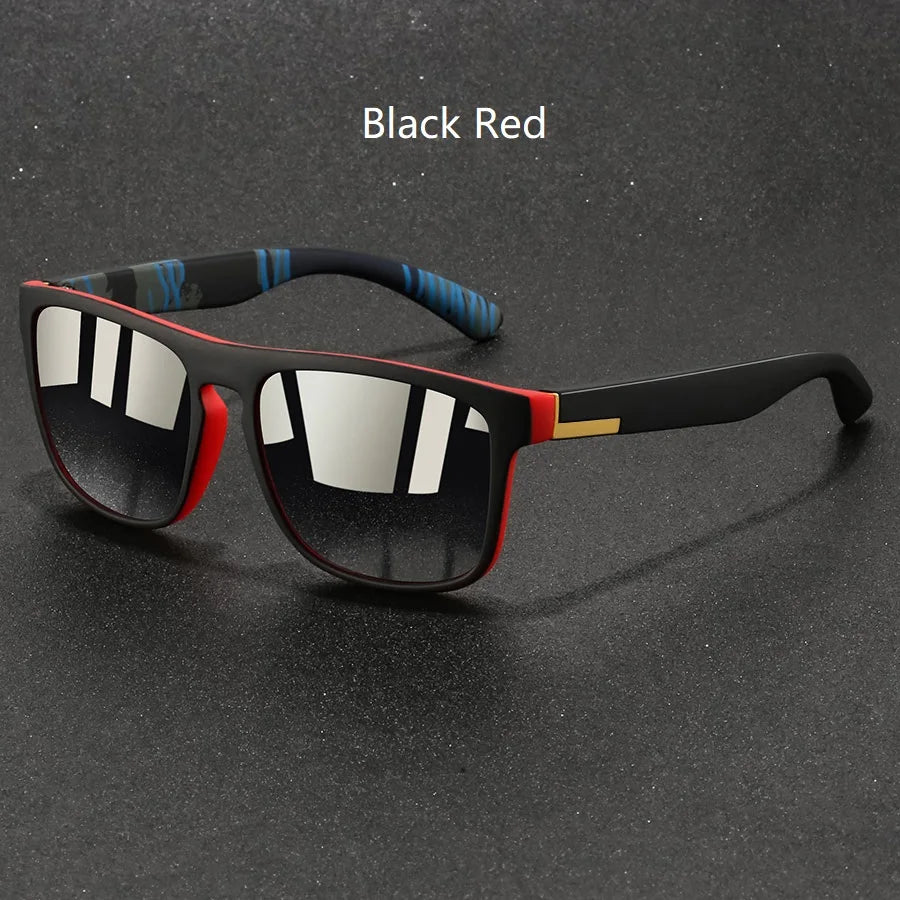Vintage Square Mirrored Sunglasses