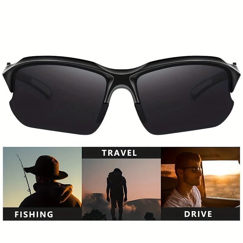 Polarized Outdoor Sport Sunglasses-Yellow