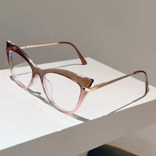 Candy Color Cat-Eye Blue Light Glasses