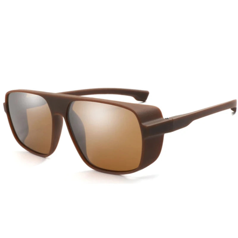 Vintage Polarized Square Sunglasses