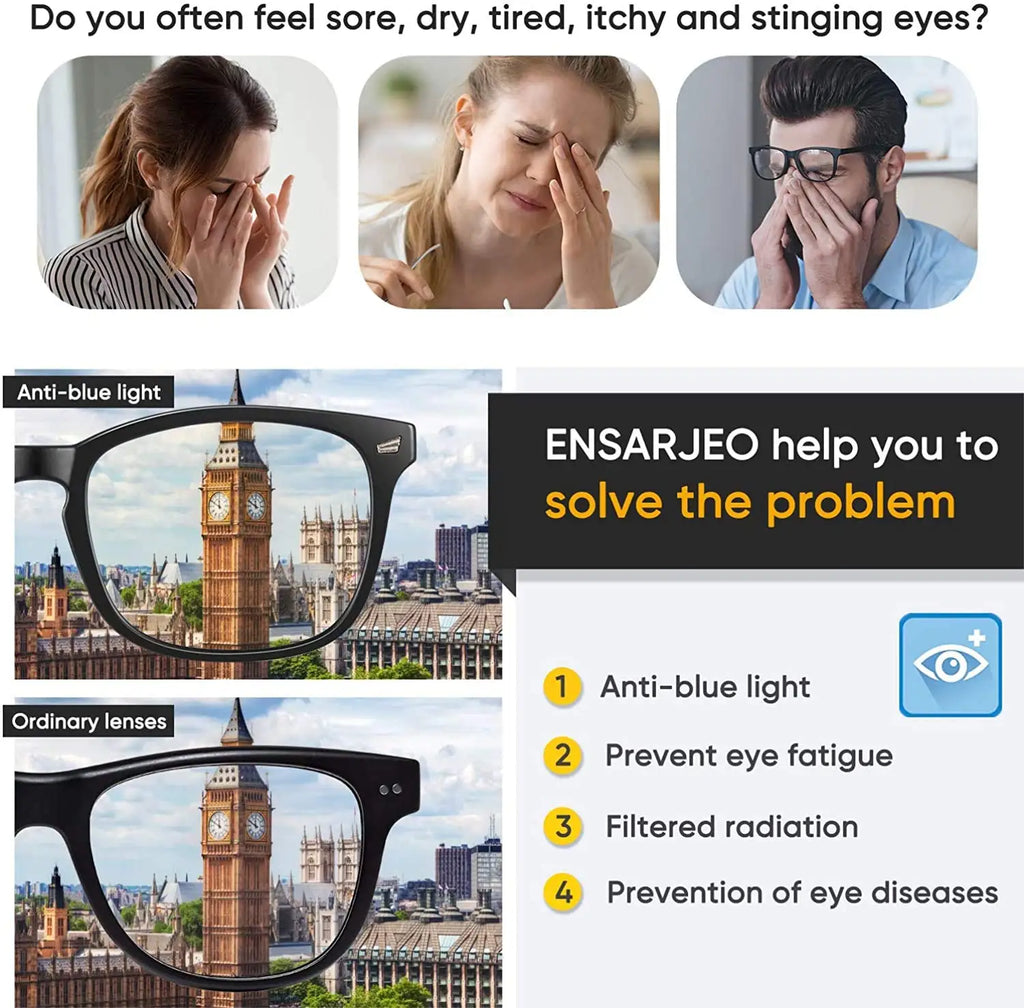 Classic Square Blue-Light Glasses