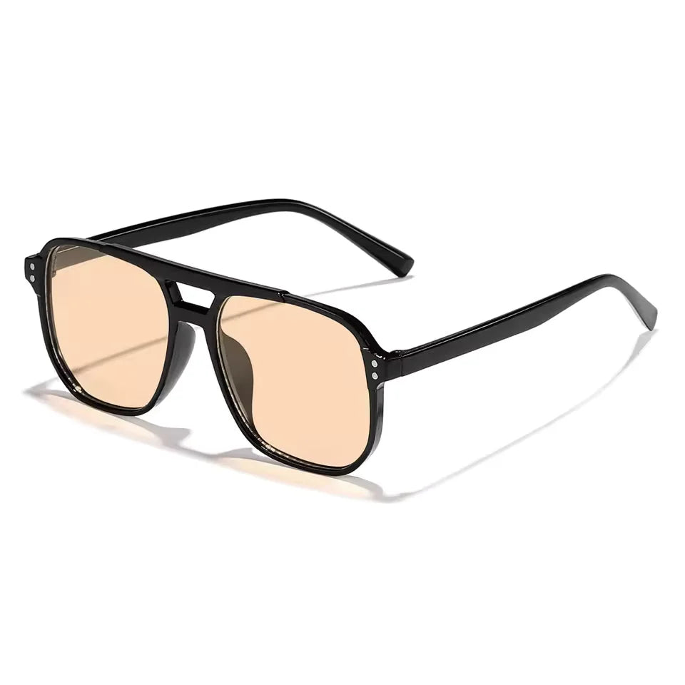 Oversized Vintage Square Sunglasses