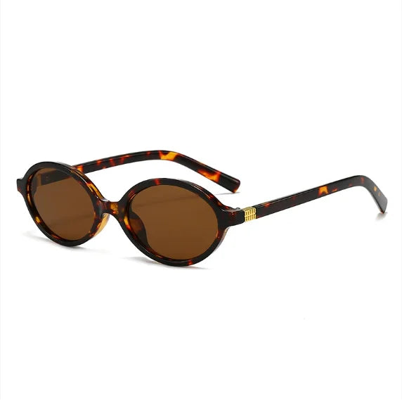 Vintage Small Oval Sunglasses