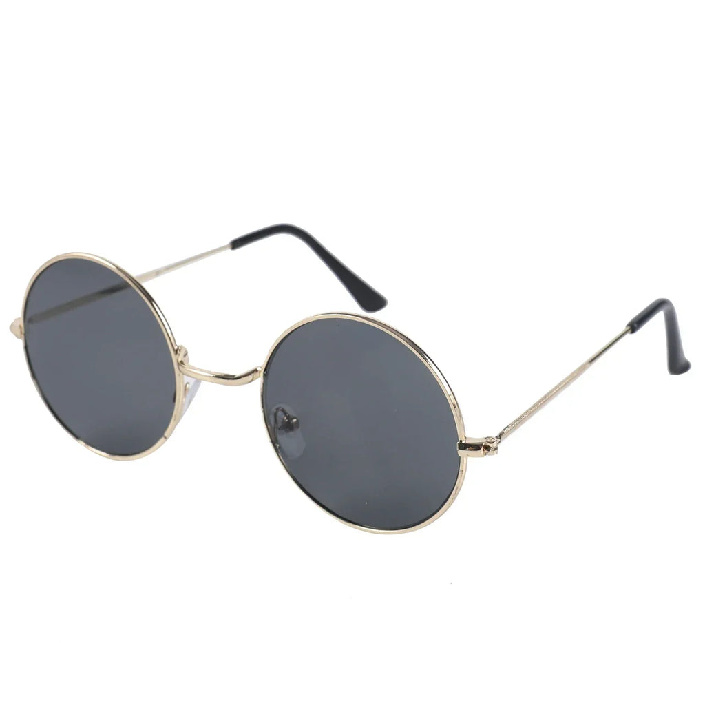 Vintage Round Metal Sunglasses