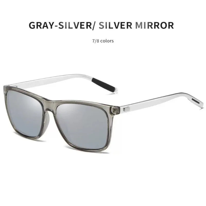 Classic Polarized Square Sunglasses