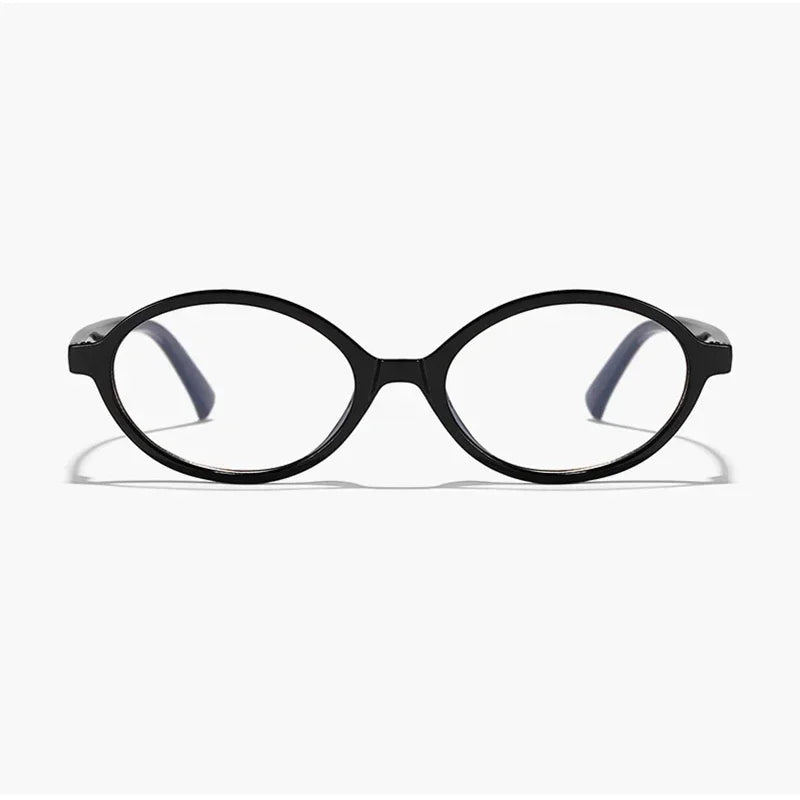 Transparent Oval Optical Frames