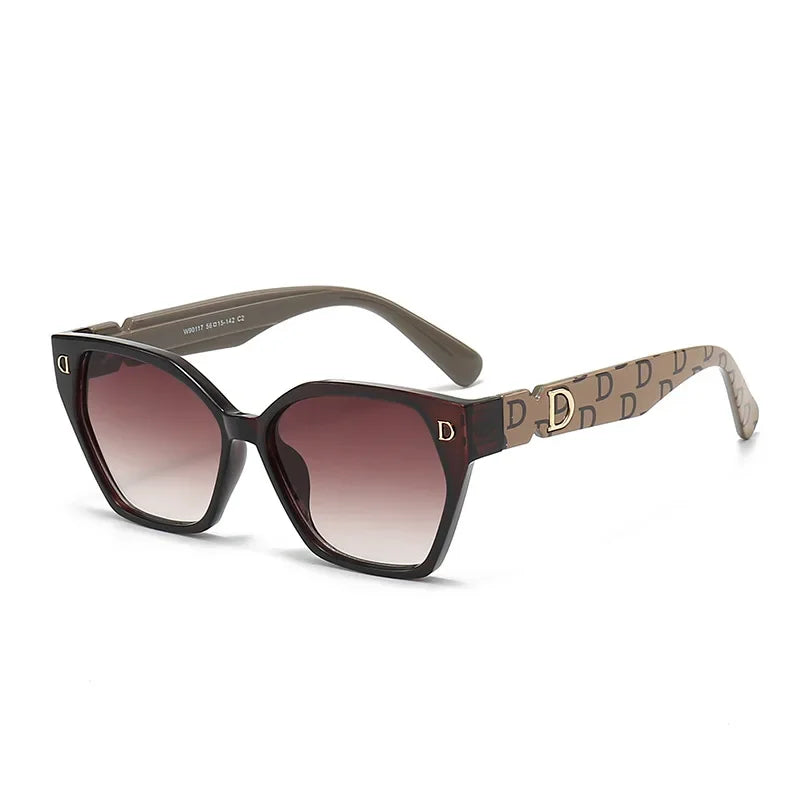 Retro UV400 Cat-Eye Sunglasses