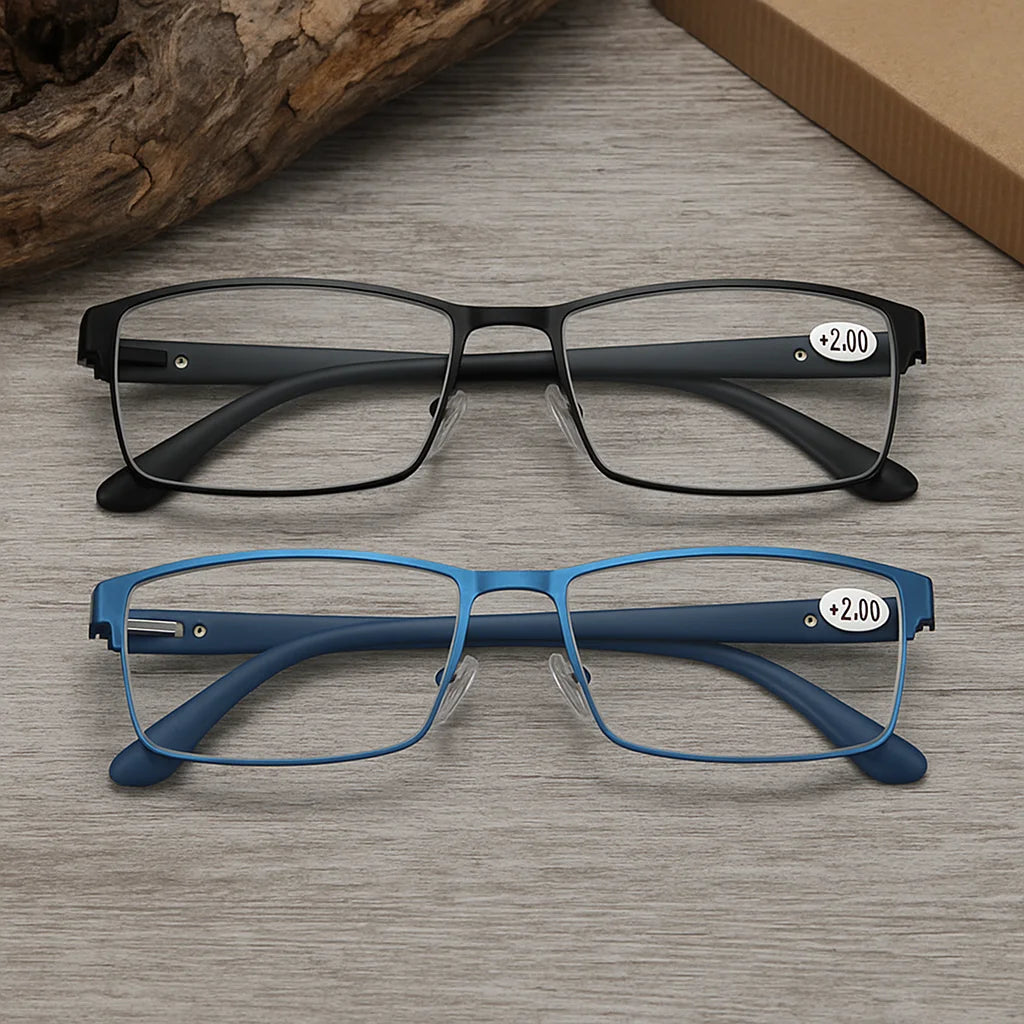 Classic Square Spring-Hinge Readers