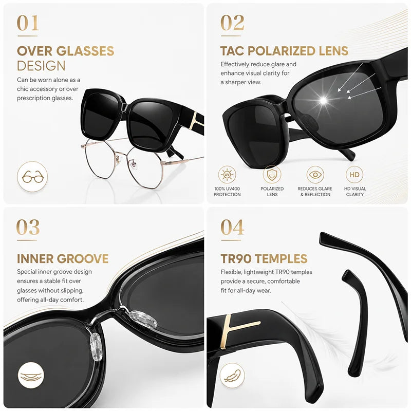 Polarized Fit-Over Sunglasses