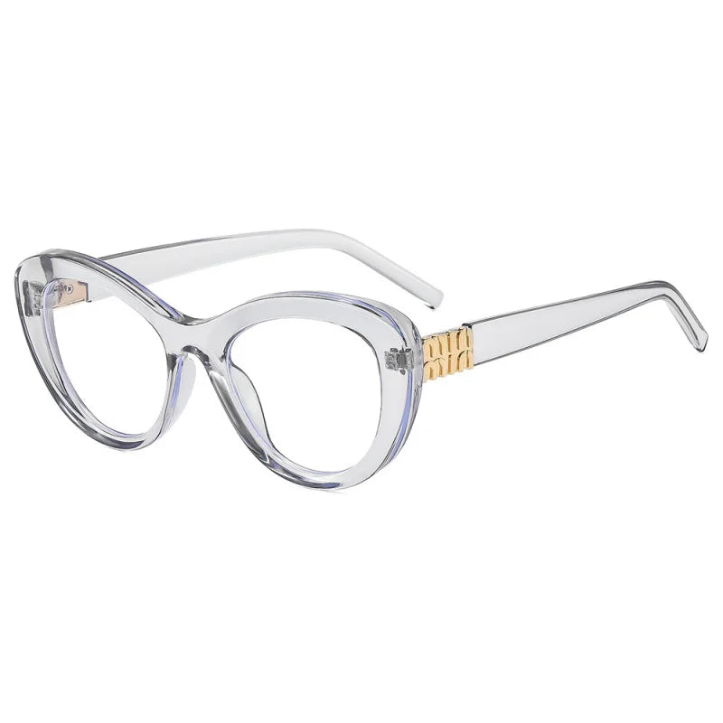 Oversized Collegiate Cat-Eye Frames