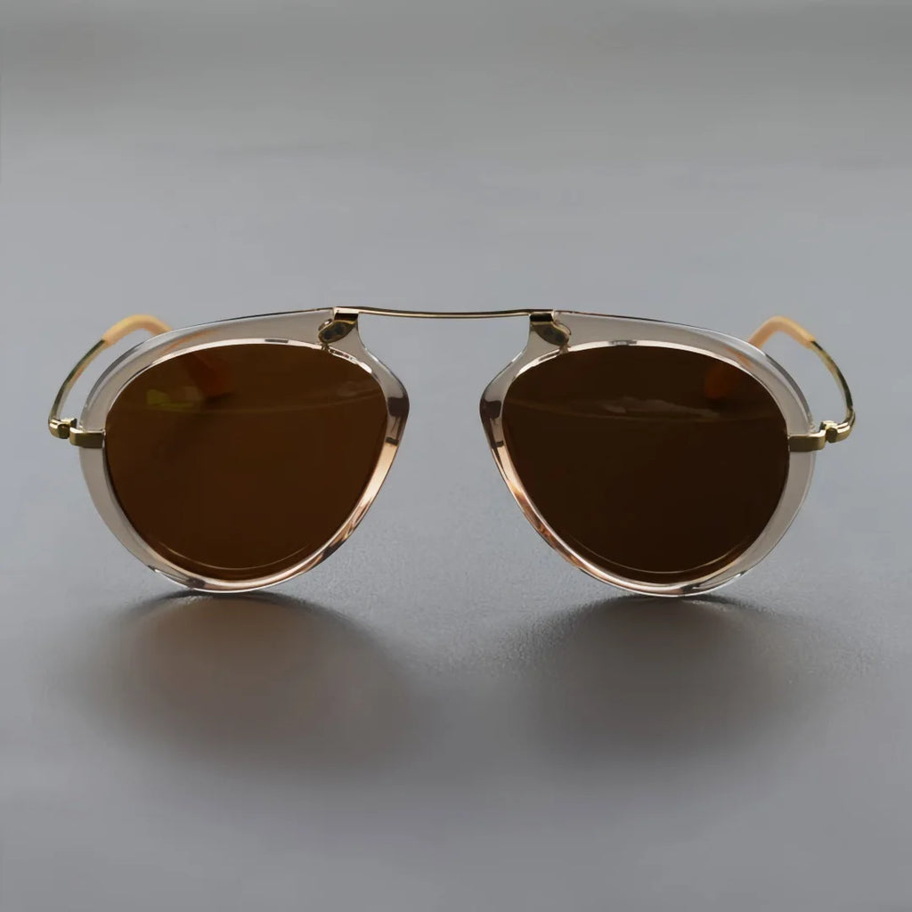 Ultralight TR90 Butterfly UV400 Sunglasses-Leopard/Brown