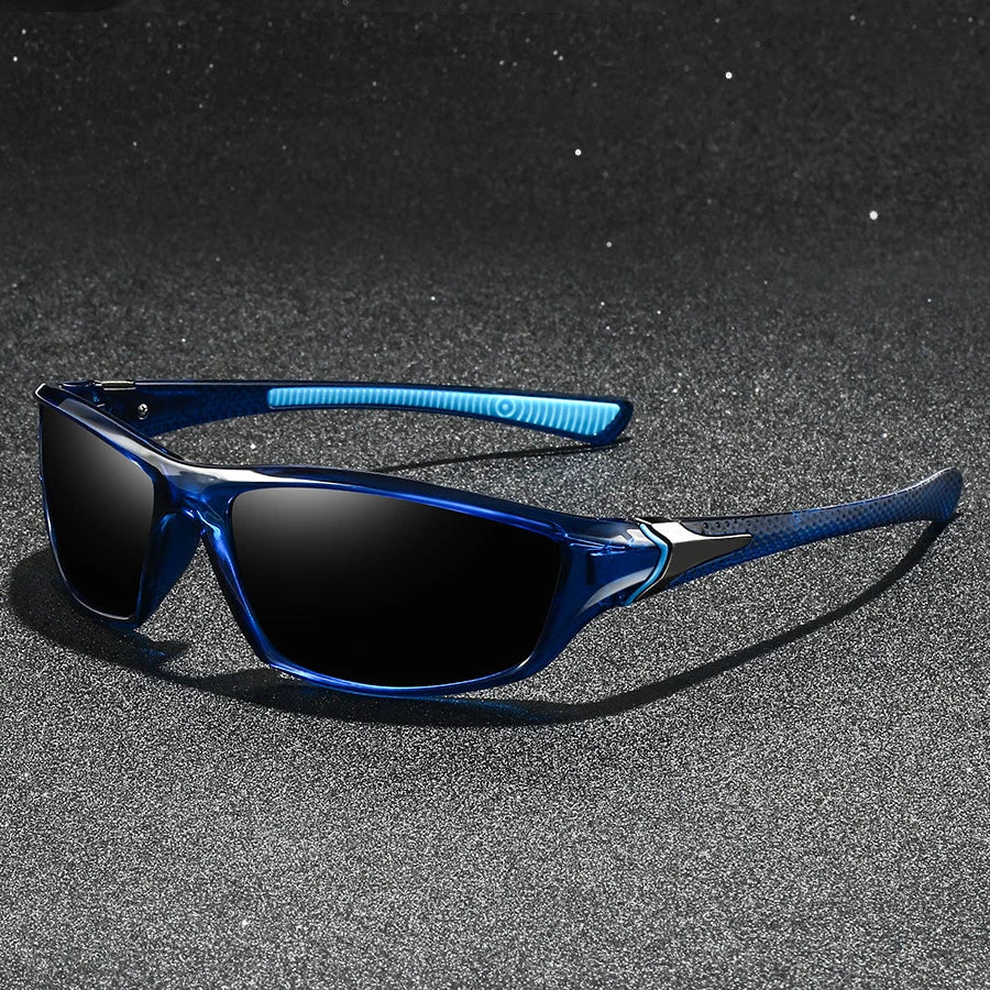 All-Terrain Mirror Sport Sunglasses - Clear Blue