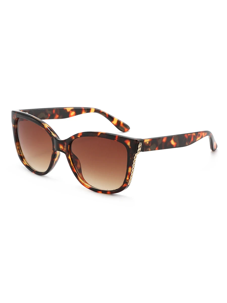 Vintage Gradient Cat-Eye Sunglasses