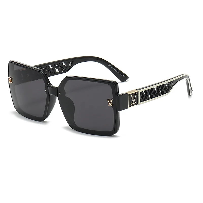 Luxury Box-Frame UV400 Sunglasses