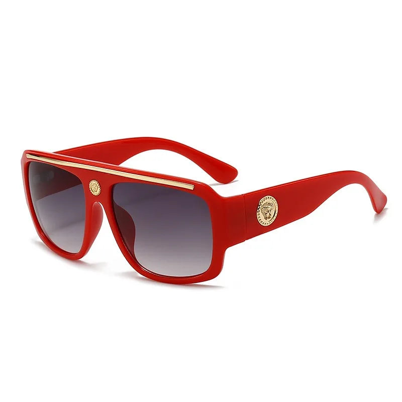 Oversized Punk Square Sunglasses