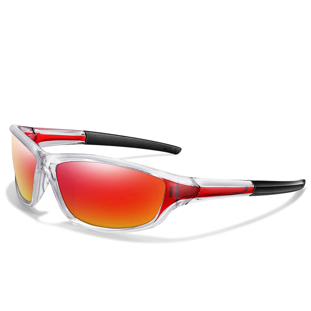 Polarized Wraparound Sport Sunglasses