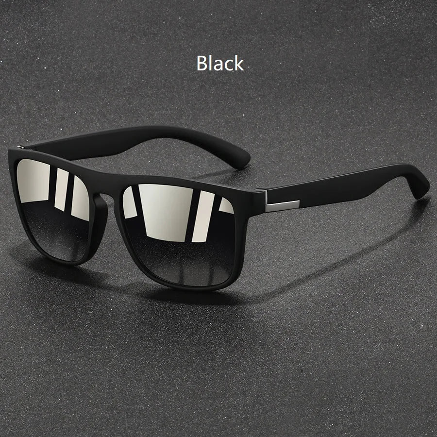 Vintage Square Mirrored Sunglasses
