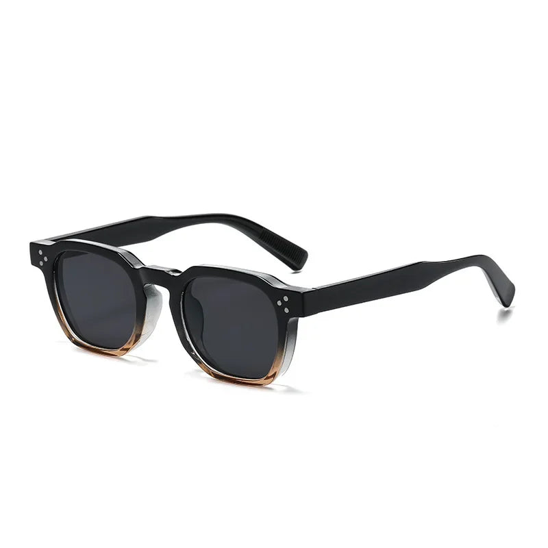 Vintage Rivet Square Sunglasses