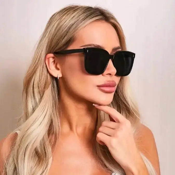 Two-Pair Polarized Square Sunglasses Set