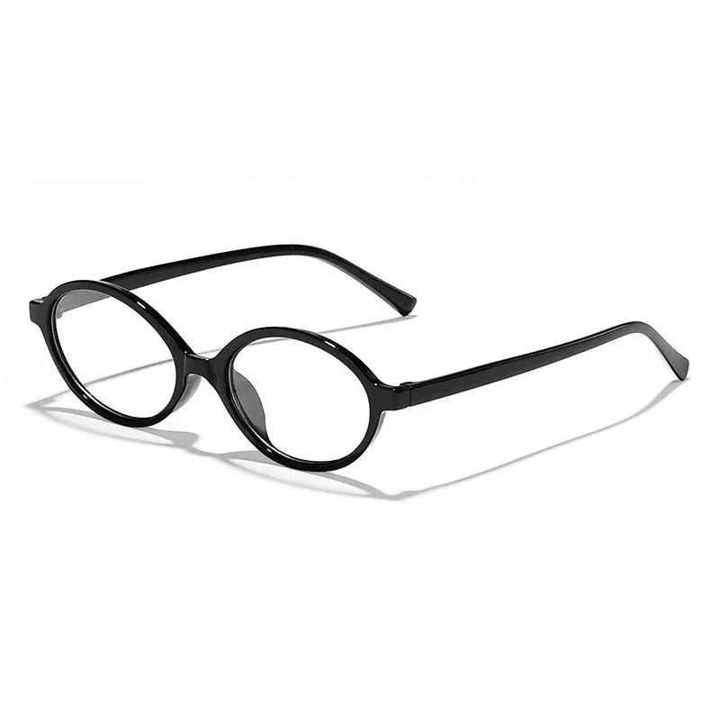 Transparent Oval Optical Frames