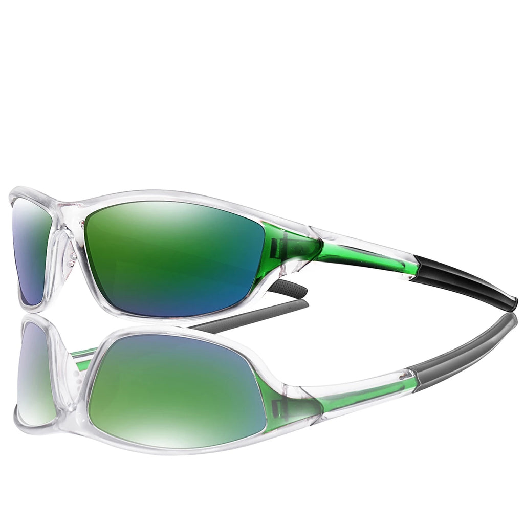 Polarized Wraparound Sport Sunglasses