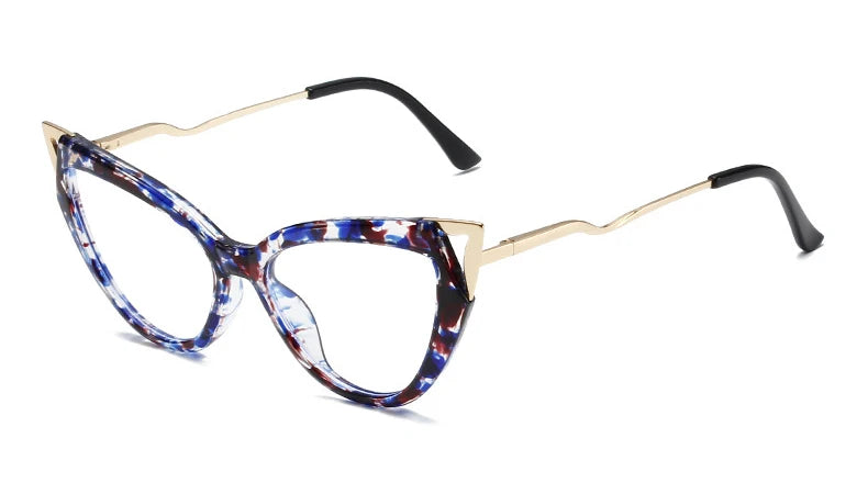 Minimalist Cat-Eye Blue Light Glasses