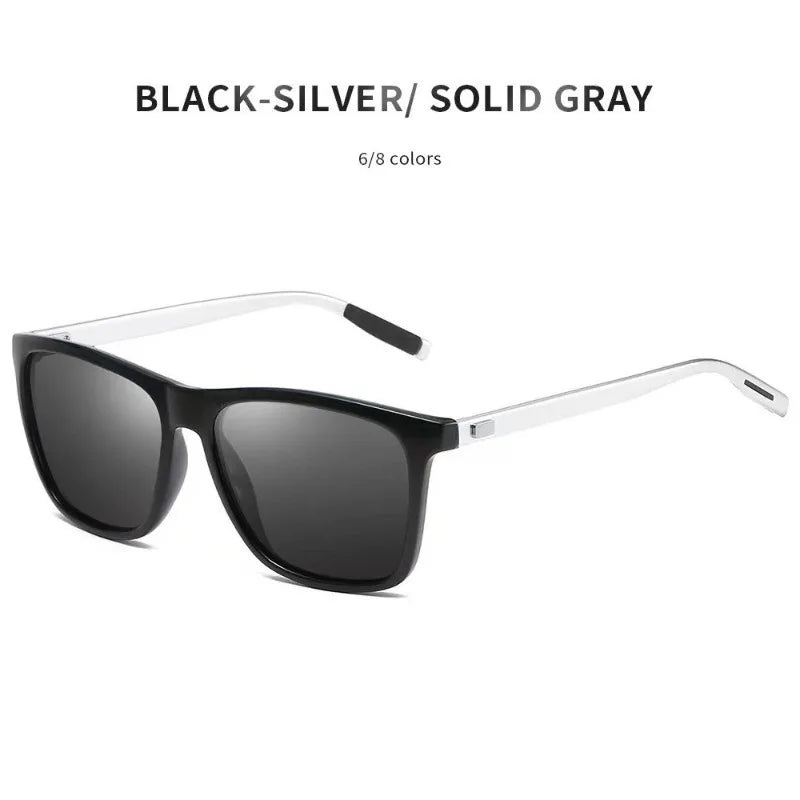 Classic Polarized Square Sunglasses