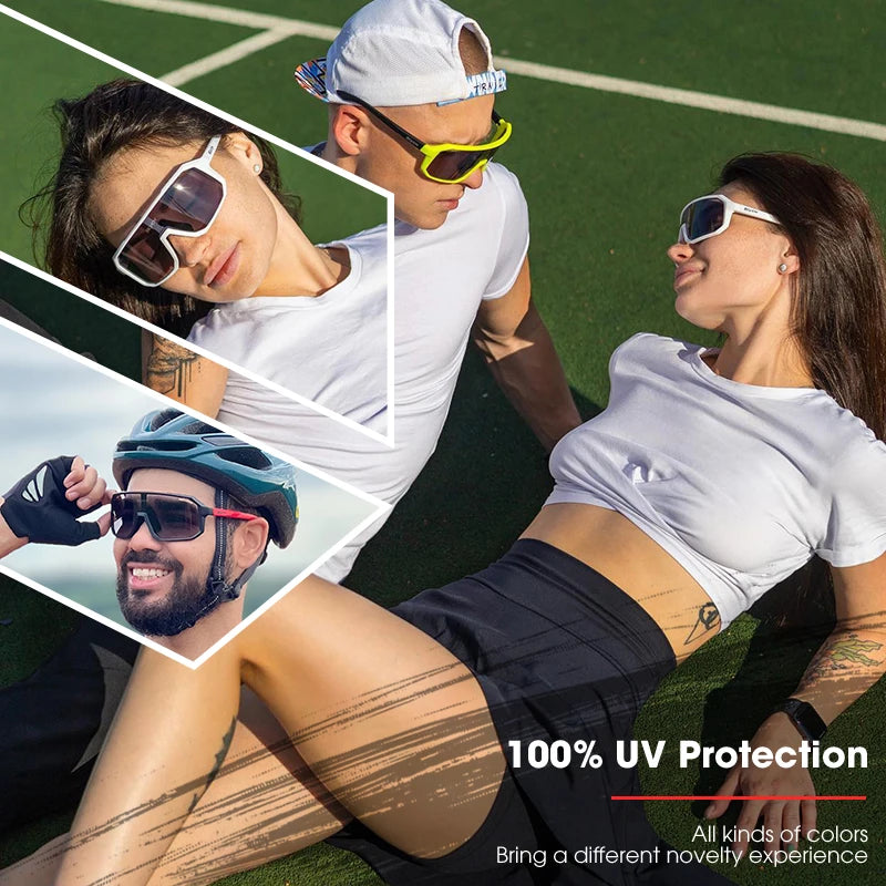 2-Pack Photochromic Cycling Sunglasses