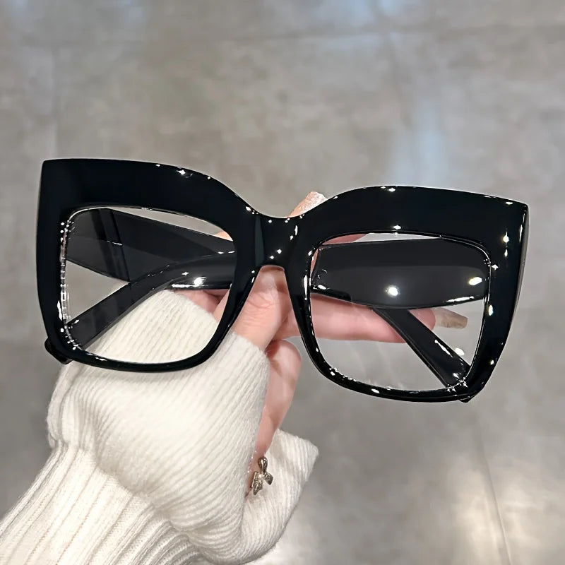 Jelly Color Cat-Eye Glasses