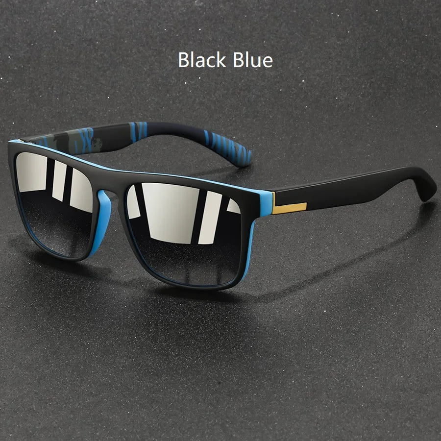 Vintage Square Mirrored Sunglasses