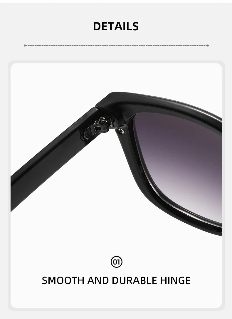 Vintage Gradient Cat-Eye Sunglasses