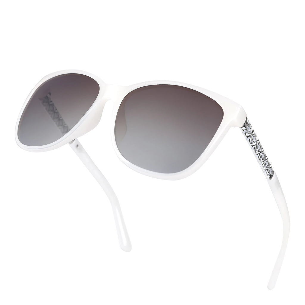 Polarized Gradient Square Sunglasses