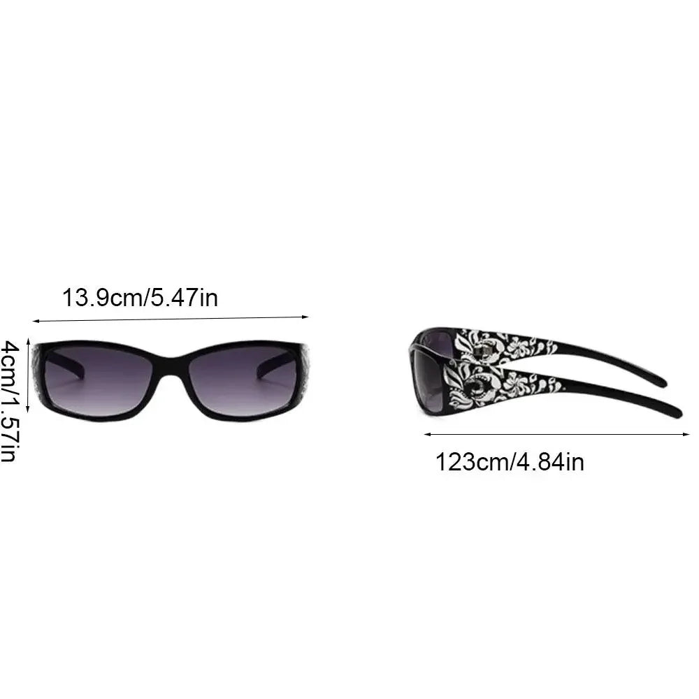 Rhinestone Cat-Eye Sunglasses
