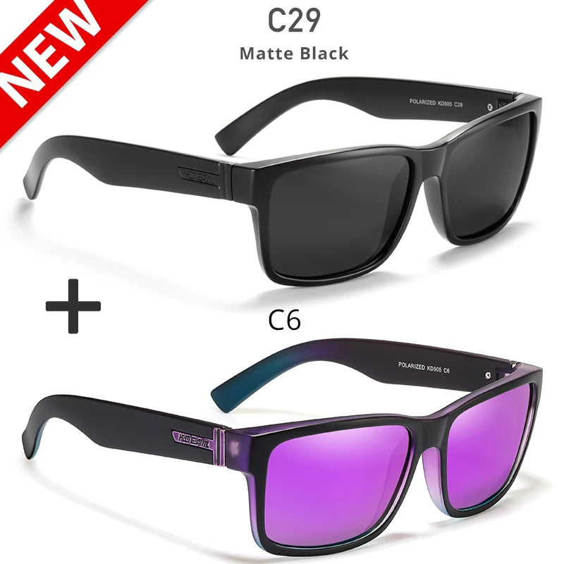 Polarized Square Sport Sunglasses