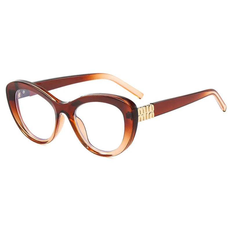 Oversized Collegiate Cat-Eye Frames