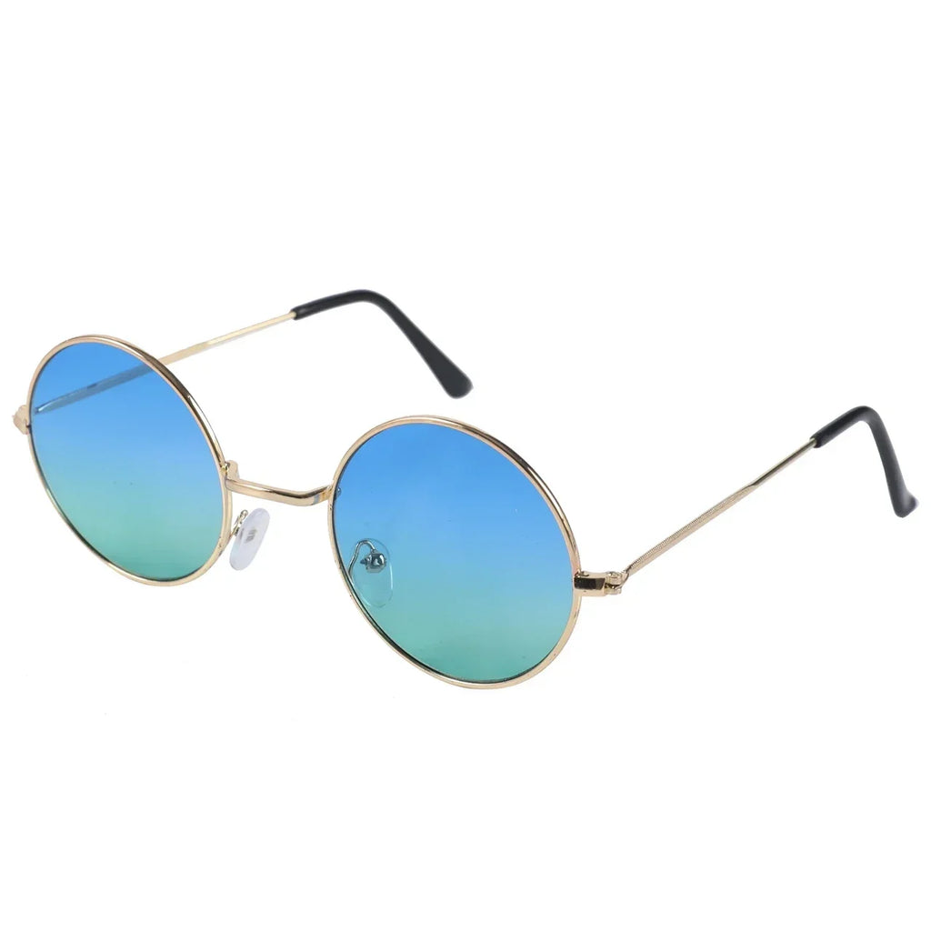 Vintage Round Metal Sunglasses