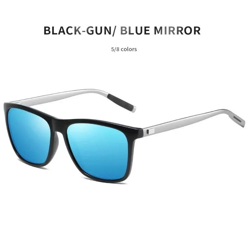 Classic Polarized Square Sunglasses