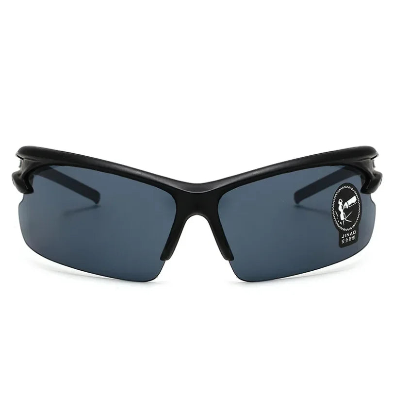 Tinted UV400 Driving & Cycling Glasses-Black/Gray