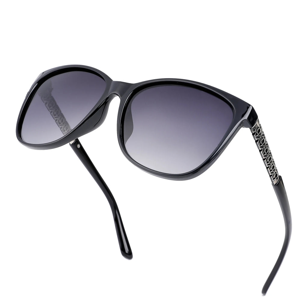 Polarized Gradient Square Sunglasses