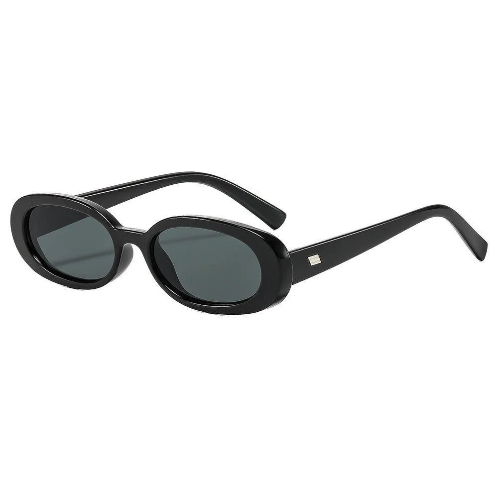 Vintage Slim Rectangle Sunglasses