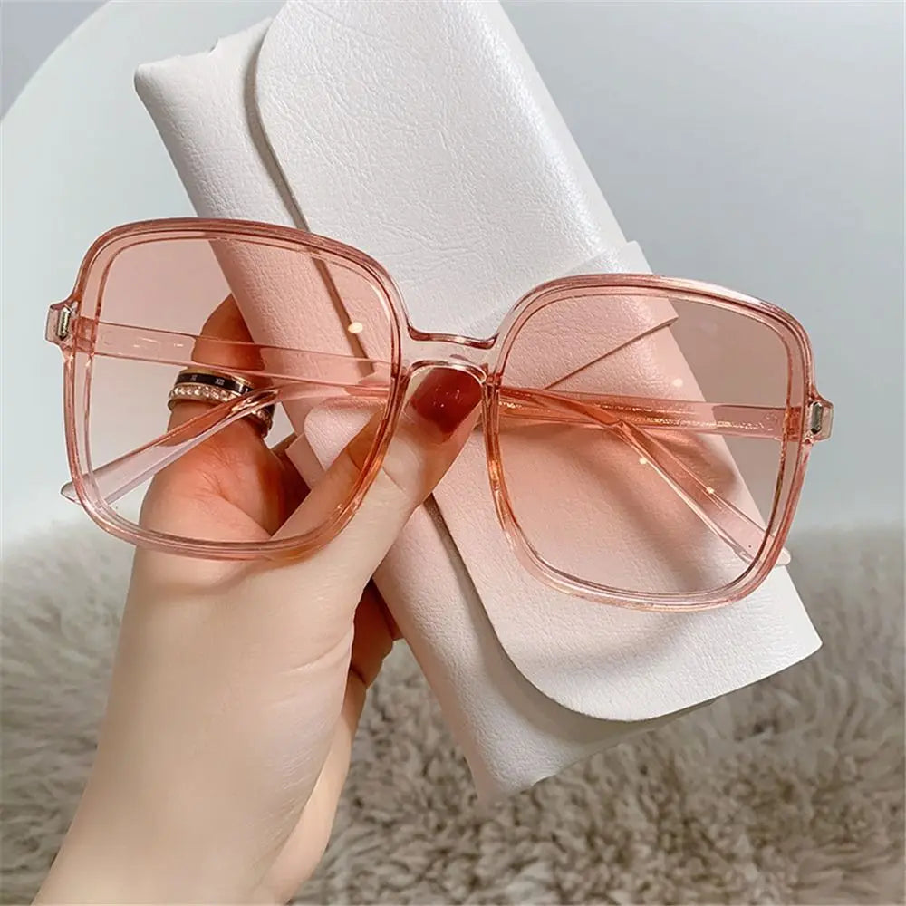 Oversized Vintage Square Sunglasses