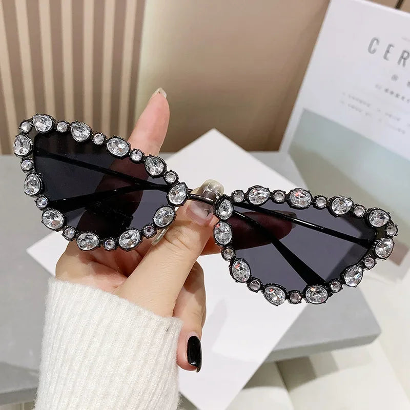 Metal Cat-Eye Sunglasses