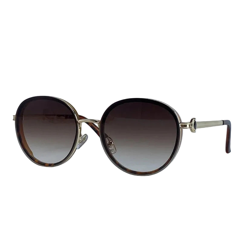 Oversized Vintage Round Sunglasses